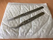 Hand-Tools-Sets Forceps Industrial-Tweezers Phone-Repair Anti-Static Curved Stainless