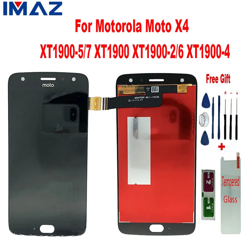 Оригинальный ЖК-дисплей IMAZ для Motorola MOTO X4 XT1900-6 XT1900-4 XT1900 с сенсорным экраном и