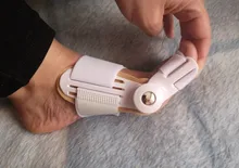 Juanete férula del dedo gordo del pie plancha Corrector de pie alivio del dolor del Hallux Valgus corrección ortopédicos suministros pedicura para el cuidado de los pies