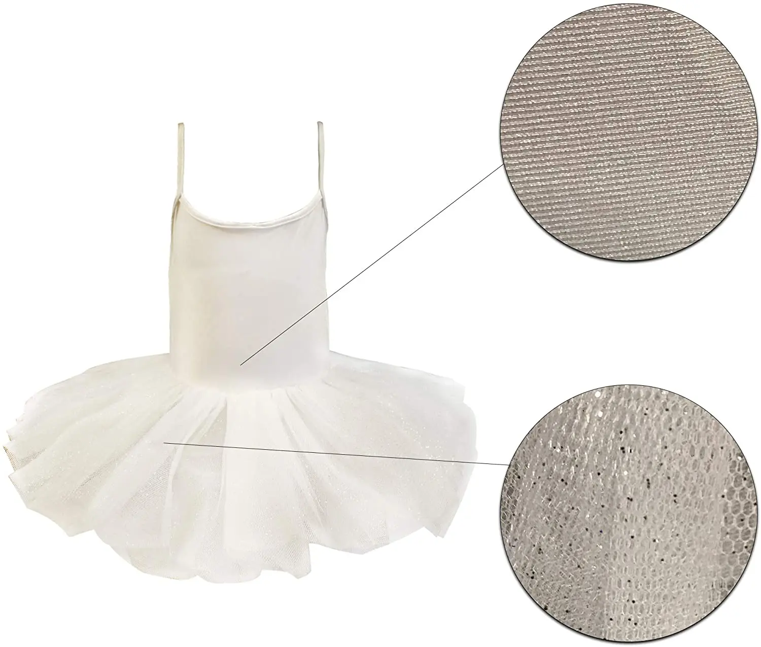 Ballet skirt dance girl elastic woman | Carnavalife, fine suspenders Tutu dress dance gymnastics dance