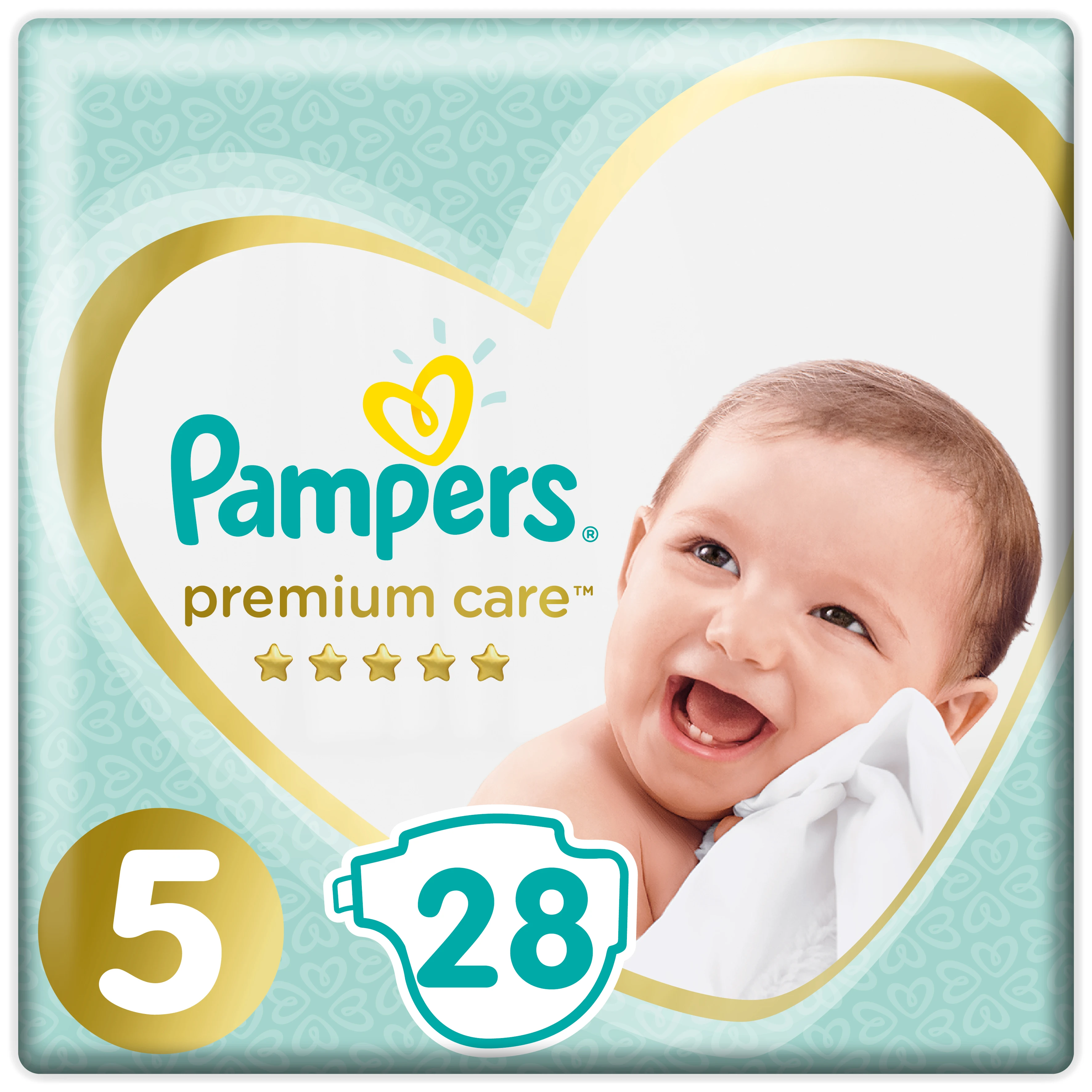 Подгузники Pampers Premium Care Размер 5, 11-16кг, 28шт