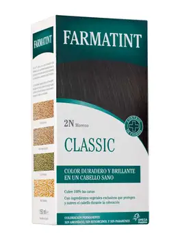 

Farmatint 2n Brown 135 ml covers gray hair and cares for the health of your hair