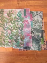 Cuaderno de hojas sueltas A5 A6, 40 hojas, recambio de papel, carpeta espiral, índice de páginas internas, planificador diario semanal mensual