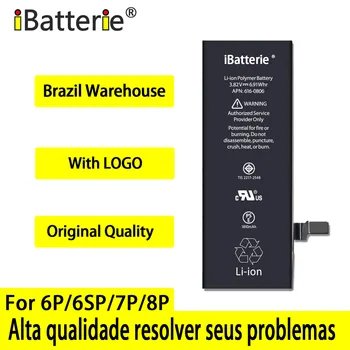 10pcs/lot iBatterie AAA Quality Battery For Apple iPhone 6S 6 7 8 Plus SE 6Plus 7Plus Replacement Bateria For iPhone 6S 7G 2