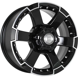 Колесный диск КиК M56 7x16/6x139.7 D93.1 ET30 Almaz_black | Автомобили и мотоциклы