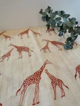 Mantas suaves de algodón de bambú para bebé, manta de muselina para recién nacido, toalla de baño para niña recién nacida y niño