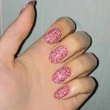 MIZHSE-esmalte de uñas en Gel UV, barniz de uñas semipermanente brillante en 6 colores, 10ML