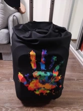 Funda protectora para maletas de 18 a 32 pulgadas, accesorio de viaje, cubierta de equipaje elástico, más gruesa