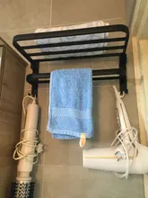 Hook-Hanger Towel-Rack Storage-Shelf Shower-Holder Wall-Organizer Bathroom-Accessories