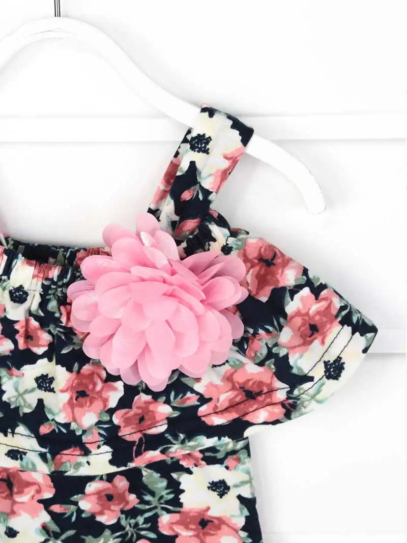082-4246-021 Pembe Yazlık Kız Bebek Külot ve Tulum (4)