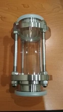Ferrule Homebrew Tri-Clamp Sight Glass Diopter Stainless-Steel WZJG SS304 New for Diary-Product