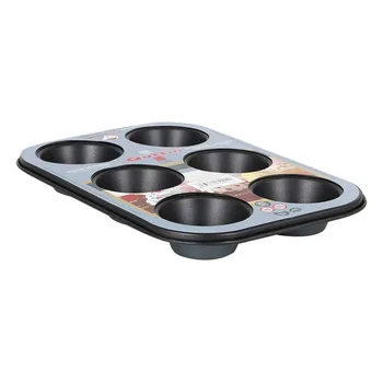 

Muffin Tray Quttin Ross (6 Servings) (26,5 x 18,5 x 3 cm)