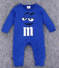Ropa Infantil de otoño 2020, peleles para bebés recién nacidos, ropa con letras M, disfraces de dibujos animados, mono divertido para niños, ropa para niños recién nacidos