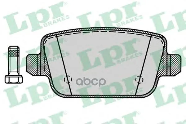 Колодки Тормозные Ford Galaxy/Mondeo/S-Max/Volvo S80/Xc70/Freelander 06- Задние Lpr 05p1272 Lpr арт. 05P1272