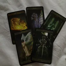 Cartas de juego de mesa para fiesta familiar, cartas de oráculo, guía del Tarot fantasma, adivinación, oráculo, oferta