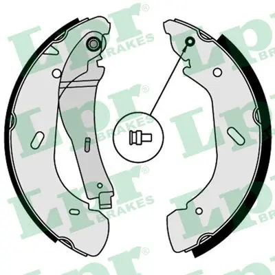 Колодки торм.бар.FORD TRANSIT 00-06 LPR 07790