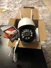 Cámara IP de seguridad para exteriores, dispositivo de vigilancia con seguimiento automático, WIFI, 1080P, HD, PTZ, alarma humana, domo de velocidad, Audio bidireccional, H.265