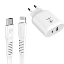 Зарядное устройтсво Baseus Usb Wall Charger USB-C TZTUN-BJ02(Белый