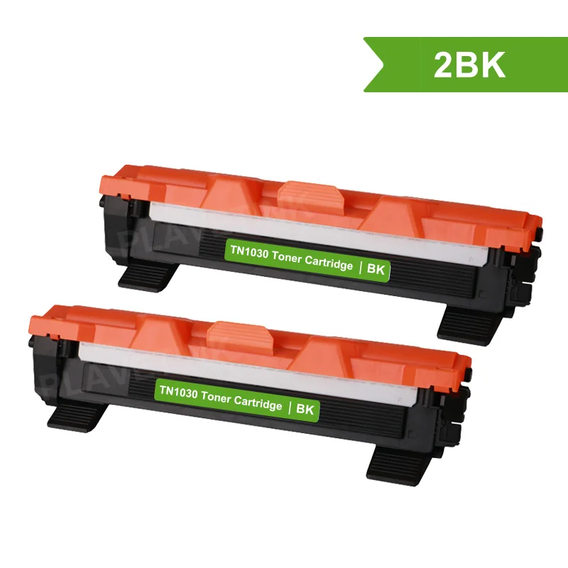Plavetink TN1030 тонер-картридж совместимый с TN1000 TN1030 TN1080 TN1060 TN1070 TN1075 HL1110 TN 1000 1075 - Цвет: 2PCS