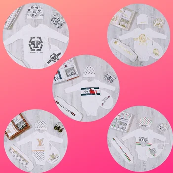 

Five Brand Hospital Outlet baby clothing set Newborn baby clothing set baby Clothes %100 Cotton baby colothes