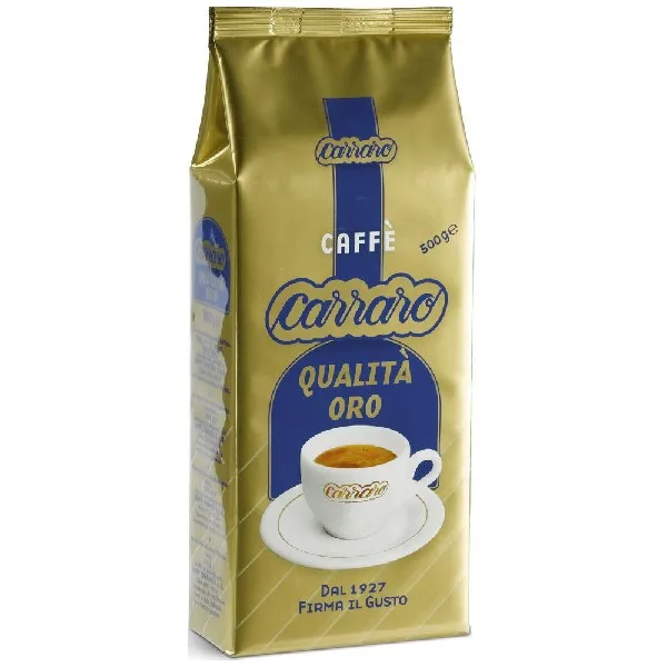Кофе зерновой Carraro Qualita Oro 0.5кг