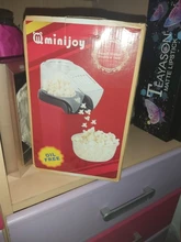 Popcorn-Maker Mini Household 1200W for Home Kitchen Healthy Hot-Air Oil-Free