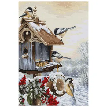 

"Embroidery kit", "floss embroidery kit", "cross stitch", "counted cross", "Luca-S", "counted cross stitching"