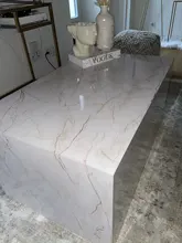 Self-Adhesive Wallpaper Vinyl-Film Kitchen Cupboard Marble Bedroom Oil-Proof Home Improvement
