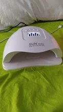 Secador de uñas LED UV, lámpara para curar todos los esmaltes de uñas de Gel con detección de movimiento, herramienta de salón de manicura y pedicura