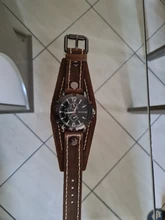 Jessingshow-Reloj de pulsera de cuarzo para hombre, cronógrafo de lujo, estilo Punk, de cristal azul, a la moda