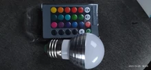Spotlight Led-Light-Bulb Led-Lamp E14 Remote-Control Changeable Home-Decor E27 16-Color