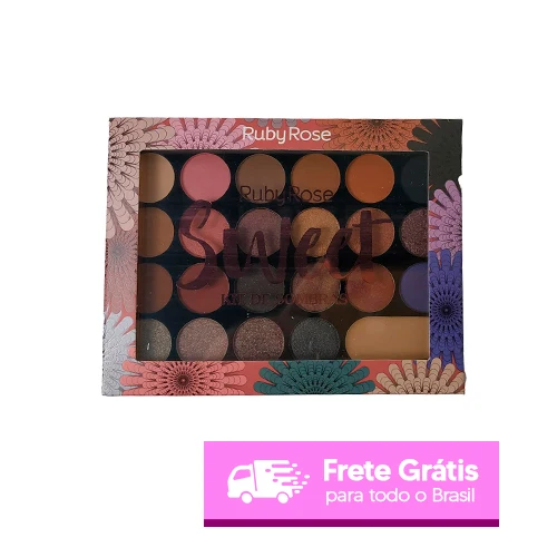 Paleta Kit de Sombras Sweet Ruby Rose |