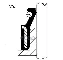 Колпачки Маслосъемные 6.6x12x7.5/12 Mitsubishi Lancer 1.6- 2.0 16v 89 6,6x12x7,5 Corteco арт. 19025700
