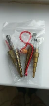 La broca de taladro paso 3-13/3-12/4-12/4-20/4-22 HSS titanio acero taladro para Metal carpintería de paso cono de herramientas de corte de taladro para agujeros poco
