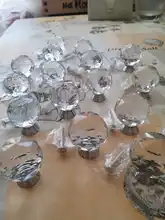 Drawer Knobs Furniture-Handle Cupboard Pulls Crystal Diamond NAIERDI Colorful Round 30mm/40mm
