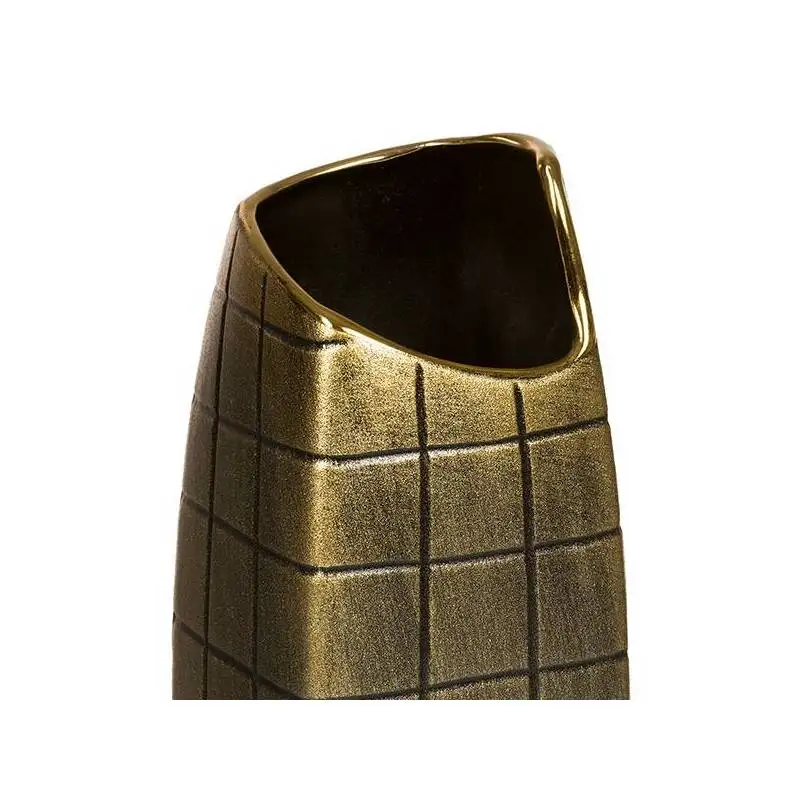 Керамическая ваза золотая(13x13x41 см) от Homania
