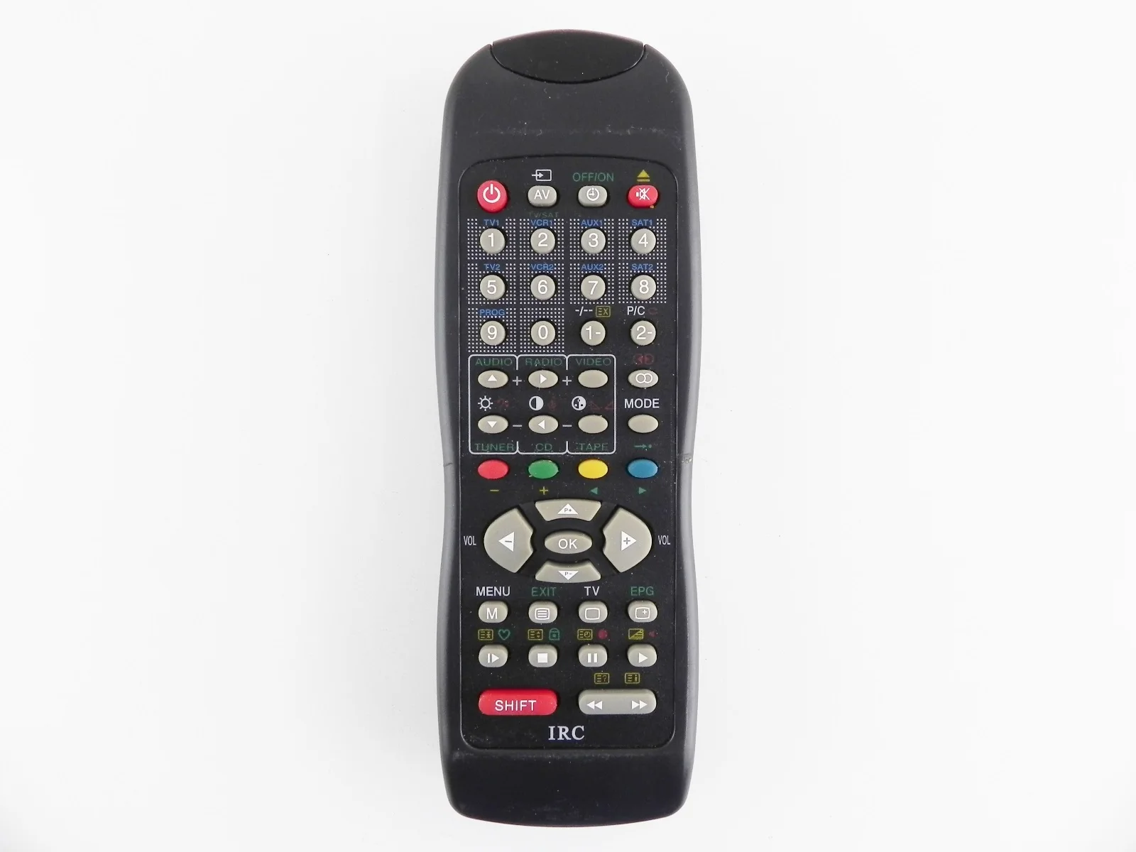 Universal remote control for DVD Bork IRC 11687Remote Controls