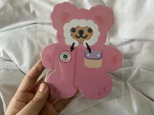 Creativo costura tarjeta niños bendición felicitación tarjeta tarjetas sobre Año Nuevo postal tarjeta de regalo libro accesorios decorativos