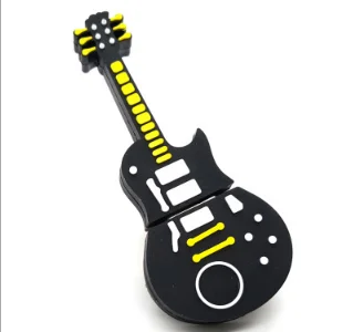 Черный Музыкальный инструмент pipa креативный мультфильм USB Скрипка гитара USB 128 gb фортепианная нота 64 gb USB флеш-накопитель 8 gb, 16 gb и 32 gb ручка - Цвет: Черный