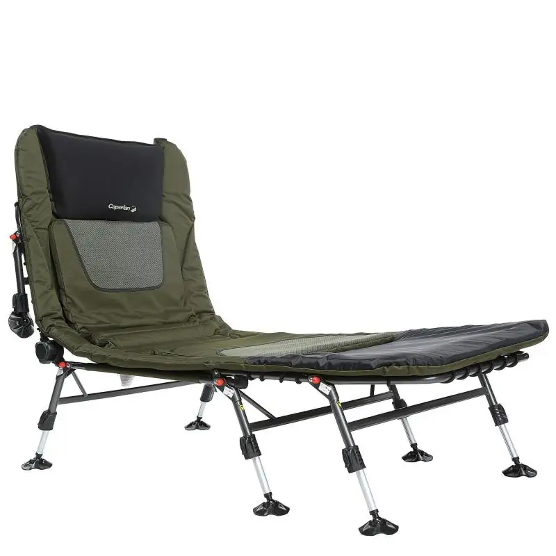 РАСКЛАДУШКА ДЛЯ ЛОВЛИ КАРПА WILDTRACK CAPERLAN. Decathlon - Цвет: Защитный