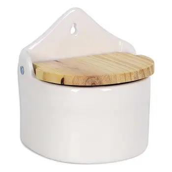 

Salt Shaker with Lid Azahar 420 cc White