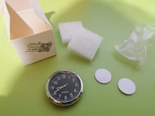 Palo para reloj electrónico Universal para coche, decoración noctilucente para tablero de instrumentos, SUV