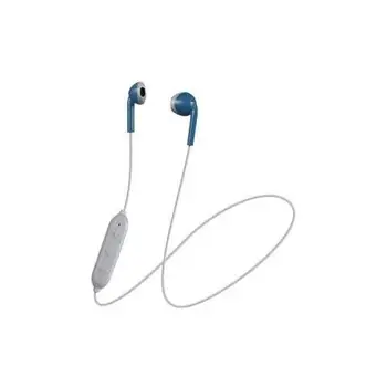 

Bluetooth headset Stereo HA-F19BT connectable with voice assistant blue color
