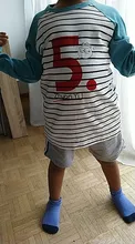 Camiseta de rayas para niñas pequeñas, camiseta de manga larga de algodón, ropa de otoño para niños de 12-8 años, blusa, Tops de manga larga para niños