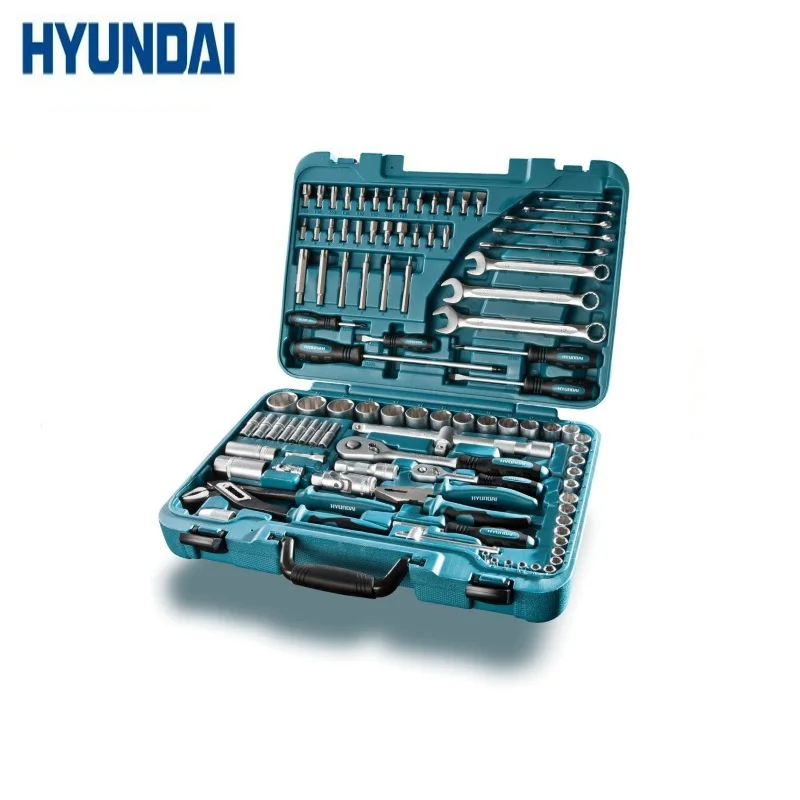 Универсальный набор инструмента 98 предметов Hyundai K 98|Наборы ручных инструментов| |