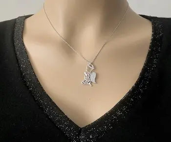 

925 Silver My Baby Necklace