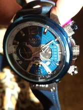 LIGE-Reloj analógico de cuero para Hombre, accesorio de pulsera resistente al agua con cronógrafo, marca de lujo deportivo de complemento masculino con diseño moderno, disponible en color azul, 2021