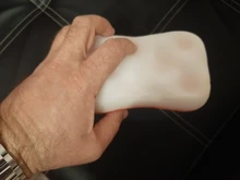 1pc x 14x8x6cm baño esponja de masaje múltiple de ducha LIMPIADOR EXFOLIANTE para el cuerpo de limpieza