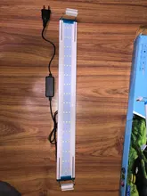 Bright-Clip-Lamp Led-Light Aquarium Plants Fish-Tank Blue Waterproof Super-Slim 220v