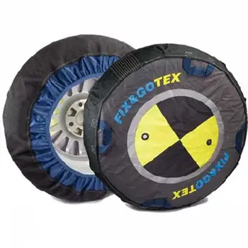 

Juego de 2 Snow Chains FIX & GOTEX Car textile chain size G.